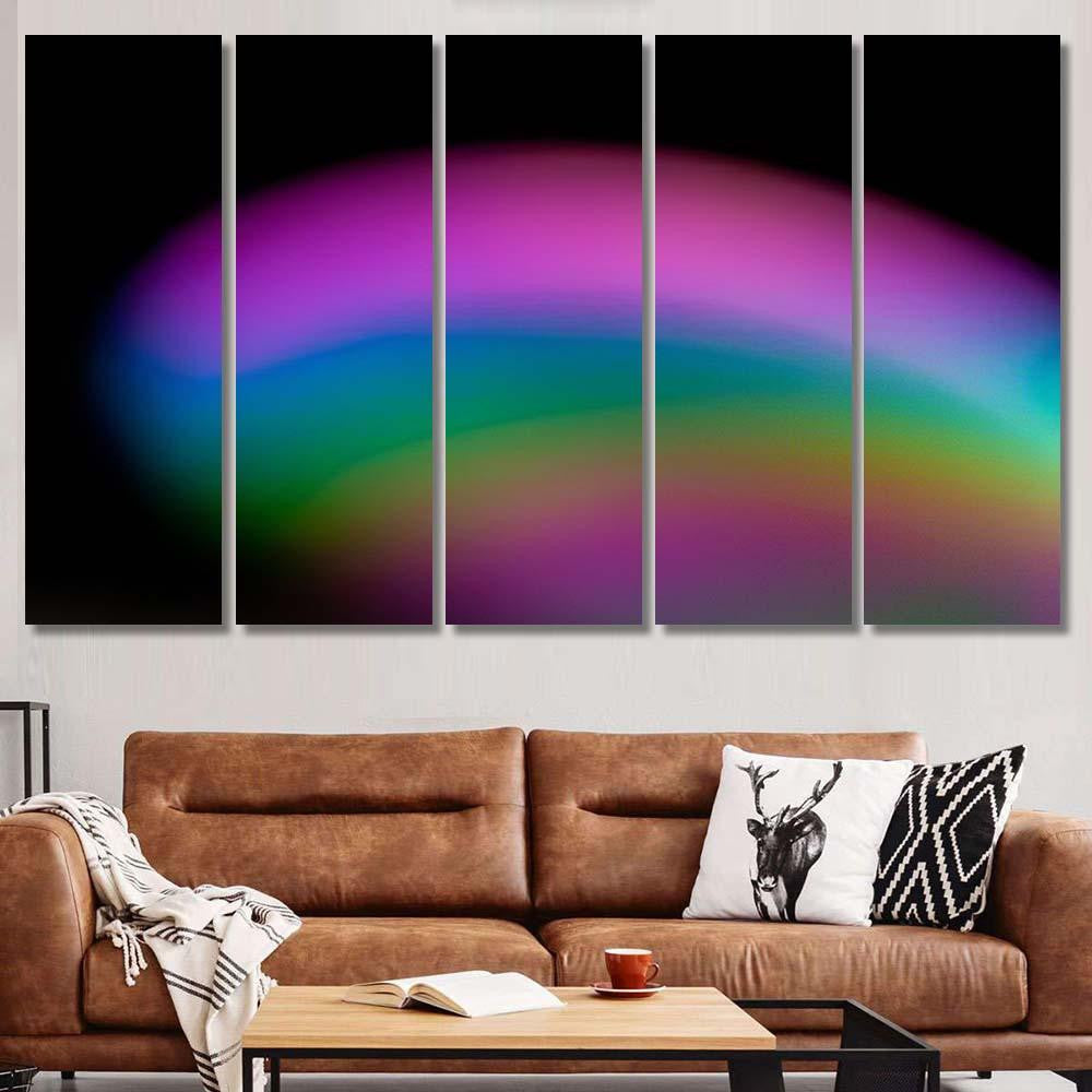 Psychedelic Abstract Planet Soap Bubble Light 34 Galaxy Sky and Space Multi Piece Panel Canvas Home Decor Housewarming Gift Ideas Poster Canvas Gallery Prints
