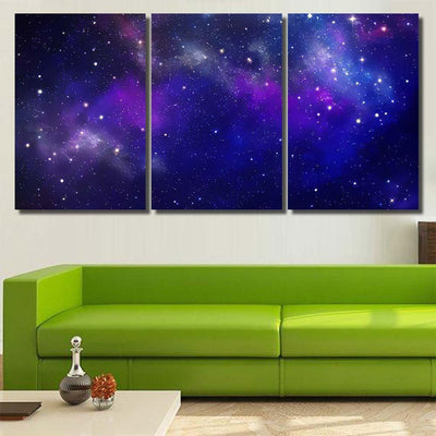 Night Sky Universe Filled Stars Nebul A1  1 Galaxy Sky and Space Multi Piece Panel Canvas Home Decor Housewarming Gift Ideas Poster Canvas Gallery Prints