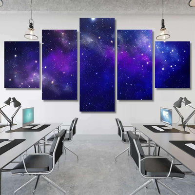 Night Sky Universe Filled Stars Nebul A1  1 Galaxy Sky and Space Multi Piece Panel Canvas Home Decor Housewarming Gift Ideas Poster Canvas Gallery Prints