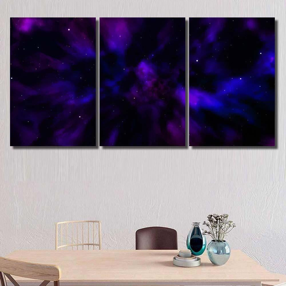 Space Background Fantastic Outer View Realistic 9 1 Galaxy Sky and Space Multi Piece Panel Canvas Home Decor Housewarming Gift Ideas Poster Canvas Gallery Prints