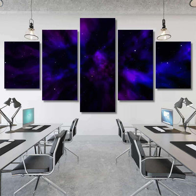 Space Background Fantastic Outer View Realistic 9 1 Galaxy Sky and Space Multi Piece Panel Canvas Home Decor Housewarming Gift Ideas Poster Canvas Gallery Prints