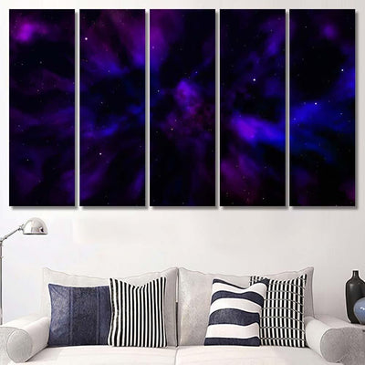 Space Background Fantastic Outer View Realistic 9 1 Galaxy Sky and Space Multi Piece Panel Canvas Home Decor Housewarming Gift Ideas Poster Canvas Gallery Prints