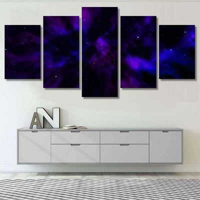 Space Background Fantastic Outer View Realistic 9 1 Galaxy Sky and Space Multi Piece Panel Canvas Home Decor Housewarming Gift Ideas Poster Canvas Gallery Prints