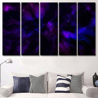 Space Background Fantastic Outer View Realistic 9 1 Galaxy Sky and Space Multi Piece Panel Canvas Home Decor Housewarming Gift Ideas Poster Canvas Gallery Prints