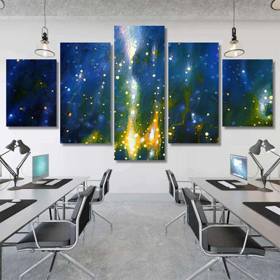 Galaxy Space Abstract Background Galaxy Sky and Space Multi Piece Panel Canvas Home Decor Housewarming Gift Ideas Poster Canvas Gallery Prints