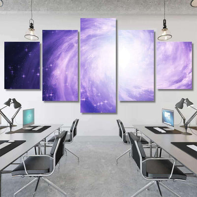 Magical Cosmos Wormhole Elements This Image Galaxy Sky and Space Multi Piece Panel Canvas Home Decor Housewarming Gift Ideas Poster Canvas Gallery Prints