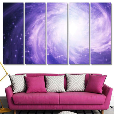 Magical Cosmos Wormhole Elements This Image Galaxy Sky and Space Multi Piece Panel Canvas Home Decor Housewarming Gift Ideas Poster Canvas Gallery Prints