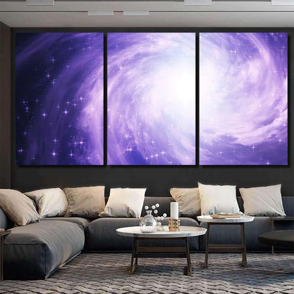 Magical Cosmos Wormhole Elements This Image Galaxy Sky and Space Multi Piece Panel Canvas Home Decor Housewarming Gift Ideas Poster Canvas Gallery Prints