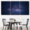 Milky Way 104 Galaxy Sky and Space Multi Piece Panel Canvas Home Decor Housewarming Gift Ideas Poster Canvas Gallery Prints