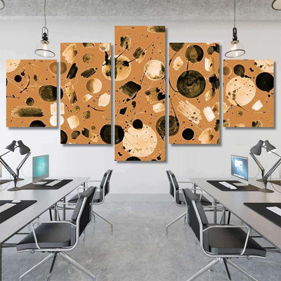 Hand Abstract Watercolor Galaxy Planets 15 Galaxy Sky and Space Multi Piece Panel Canvas Home Decor Housewarming Gift Ideas Poster Canvas Gallery Prints
