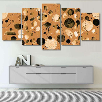 Hand Abstract Watercolor Galaxy Planets 15 Galaxy Sky and Space Multi Piece Panel Canvas Home Decor Housewarming Gift Ideas Poster Canvas Gallery Prints