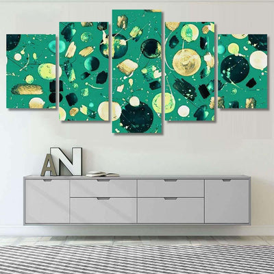 Hand Abstract Watercolor Galaxy Planets 14 Galaxy Sky and Space Multi Piece Panel Canvas Home Decor Housewarming Gift Ideas Poster Canvas Gallery Prints