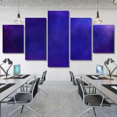 Milky Way Galaxy Stars Space Background Galaxy Sky and Space Multi Piece Panel Canvas Home Decor Housewarming Gift Ideas Poster Canvas Gallery Prints