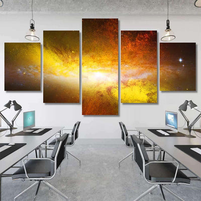 Infinite Space Nebulae Stars Elements This Galaxy Sky and Space Multi Piece Panel Canvas Home Decor Housewarming Gift Ideas Poster Canvas Gallery Prints