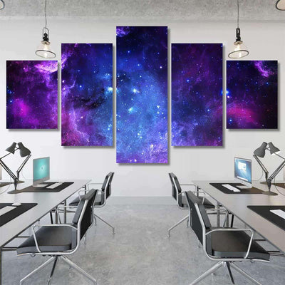 Starfield Elements This Image Furnished By 1 Galaxy Sky and Space Multi Piece Panel Canvas Home Decor Housewarming Gift Ideas Poster Canvas Gallery Prints