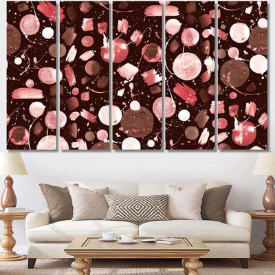 Hand Abstract Watercolor Galaxy Planets 1 Galaxy Sky and Space Multi Piece Panel Canvas Home Decor Housewarming Gift Ideas Poster Canvas Gallery Prints