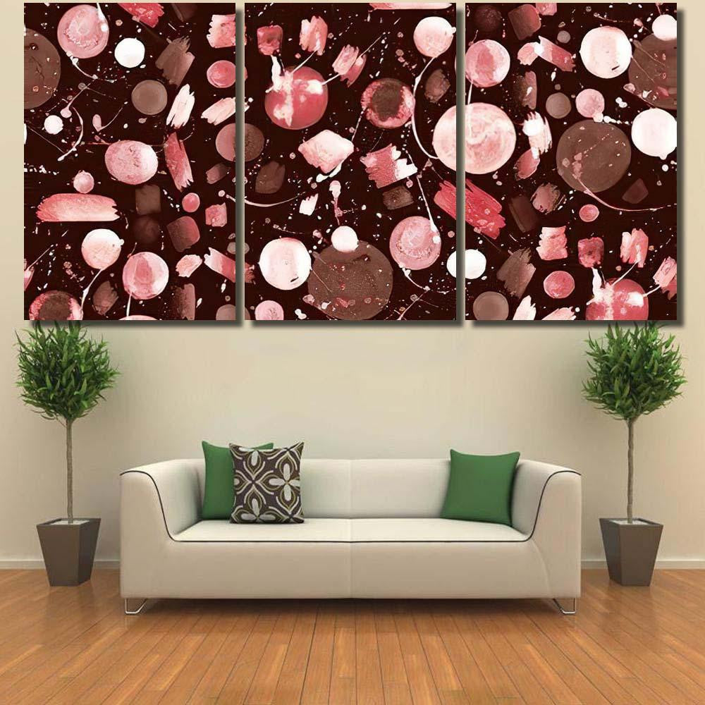 Hand Abstract Watercolor Galaxy Planets 1 Galaxy Sky and Space Multi Piece Panel Canvas Home Decor Housewarming Gift Ideas Poster Canvas Gallery Prints