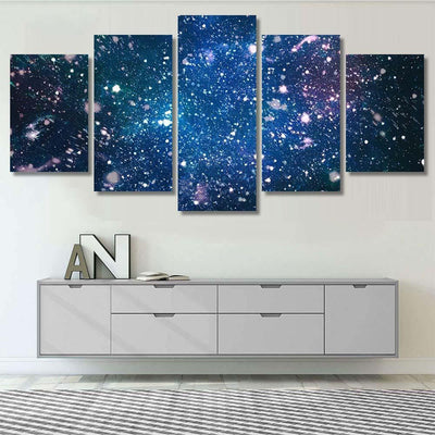 High Definition Star Field Background Starry 3 1 Galaxy Sky and Space Multi Piece Panel Canvas Home Decor Housewarming Gift Ideas Poster Canvas Gallery Prints