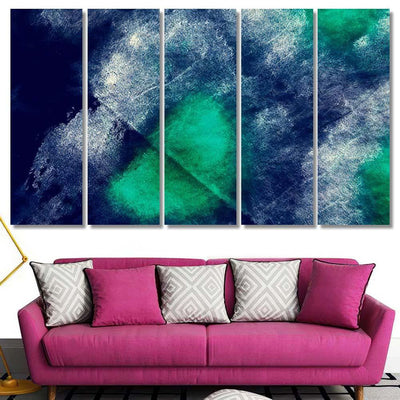 Glow Dirty Art Print Galaxy Acrylic Galaxy Sky and Space Multi Piece Panel Canvas Home Decor Housewarming Gift Ideas Poster Canvas Gallery Prints