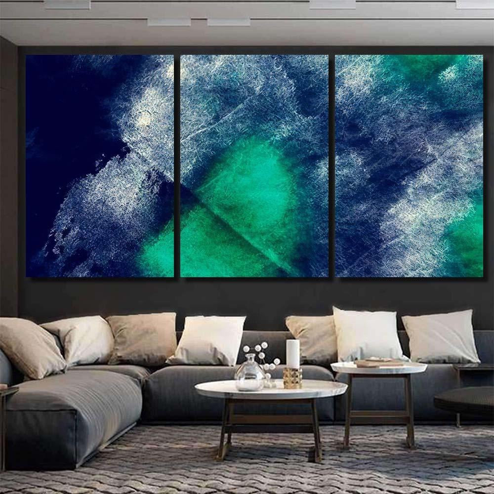 Glow Dirty Art Print Galaxy Acrylic Galaxy Sky and Space Multi Piece Panel Canvas Home Decor Housewarming Gift Ideas Poster Canvas Gallery Prints