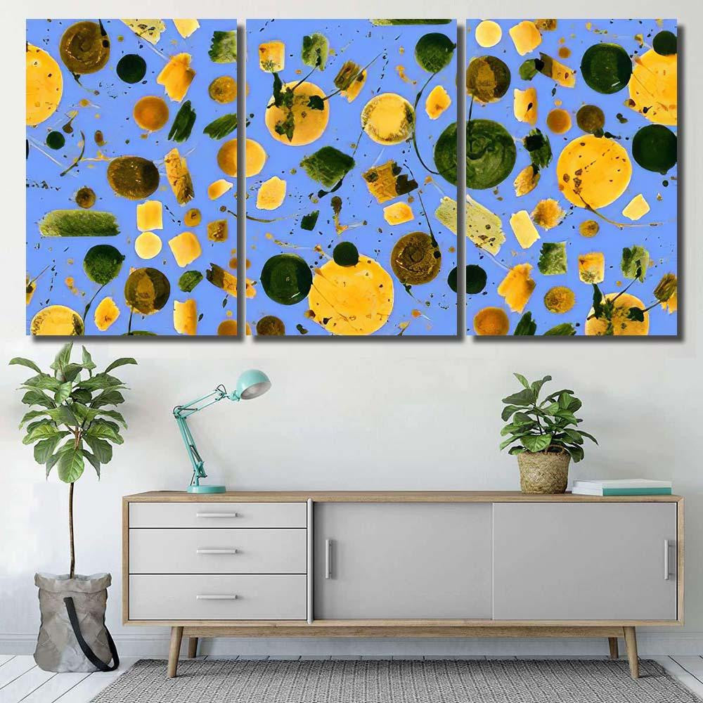 Hand Abstract Watercolor Galaxy Planets 13 Galaxy Sky and Space Multi Piece Panel Canvas Home Decor Housewarming Gift Ideas Poster Canvas Gallery Prints