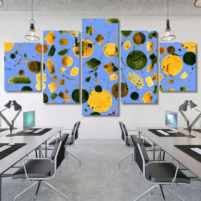 Hand Abstract Watercolor Galaxy Planets 13 Galaxy Sky and Space Multi Piece Panel Canvas Home Decor Housewarming Gift Ideas Poster Canvas Gallery Prints