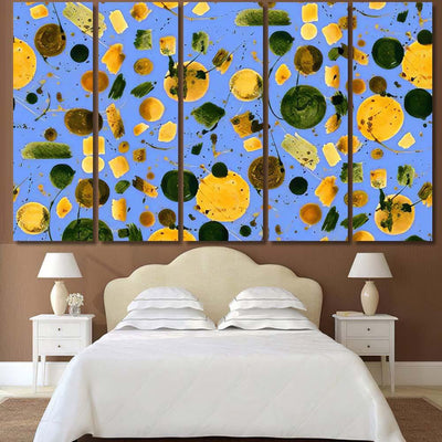 Hand Abstract Watercolor Galaxy Planets 13 Galaxy Sky and Space Multi Piece Panel Canvas Home Decor Housewarming Gift Ideas Poster Canvas Gallery Prints