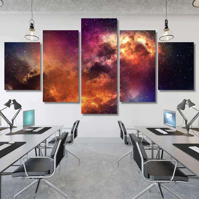 Night Sky Stars Nebul A1 Galaxy Sky and Space Multi Piece Panel Canvas Home Decor Housewarming Gift Ideas Poster Canvas Gallery Prints