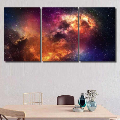 Night Sky Stars Nebul A1 Galaxy Sky and Space Multi Piece Panel Canvas Home Decor Housewarming Gift Ideas Poster Canvas Gallery Prints