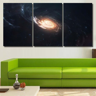 Milky Way Galaxy Cluster Stars Deep Galaxy Sky and Space Multi Piece Panel Canvas Home Decor Housewarming Gift Ideas Poster Canvas Gallery Prints
