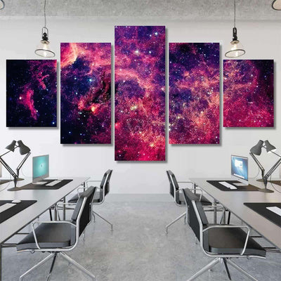 Nebula Deep Space Elements This Image Galaxy Sky and Space Multi Piece Panel Canvas Home Decor Housewarming Gift Ideas Poster Canvas Gallery Prints