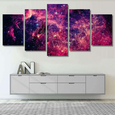 Nebula Deep Space Elements This Image Galaxy Sky and Space Multi Piece Panel Canvas Home Decor Housewarming Gift Ideas Poster Canvas Gallery Prints