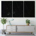 Noise Black Background Overlay Abstract Film 1 Galaxy Sky and Space Multi Piece Panel Canvas Home Decor Housewarming Gift Ideas Poster Canvas Gallery Prints
