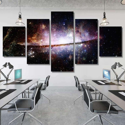 Nebula Galaxies Deep Space Elements This 1 1 Galaxy Sky and Space Multi Piece Panel Canvas Home Decor Housewarming Gift Ideas Poster Canvas Gallery Prints