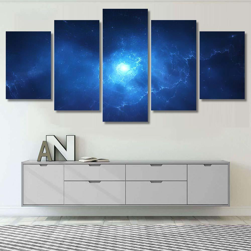 Star Explosion Galaxy Unknown Universe 1 Galaxy Sky and Space Multi Piece Panel Canvas Home Decor Housewarming Gift Ideas Poster Canvas Gallery Prints