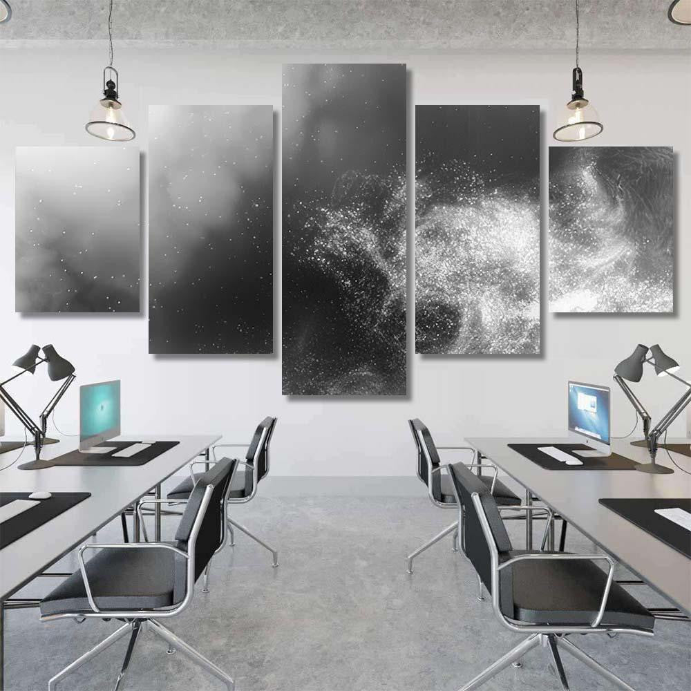 Smooth Slow Motion Space Through Stars Galaxy Sky and Space Multi Piece Panel Canvas Home Decor Housewarming Gift Ideas Poster Canvas Gallery Prints