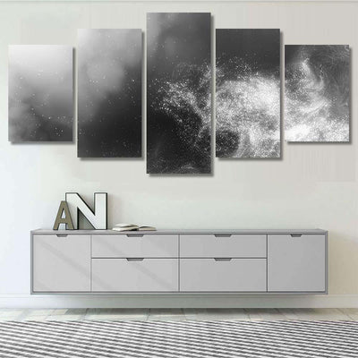 Smooth Slow Motion Space Through Stars Galaxy Sky and Space Multi Piece Panel Canvas Home Decor Housewarming Gift Ideas Poster Canvas Gallery Prints