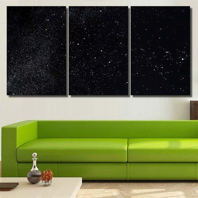 Powder Explosion On Black Background Abstract 1 Galaxy Sky and Space Multi Piece Panel Canvas Home Decor Housewarming Gift Ideas Poster Canvas Gallery Prints