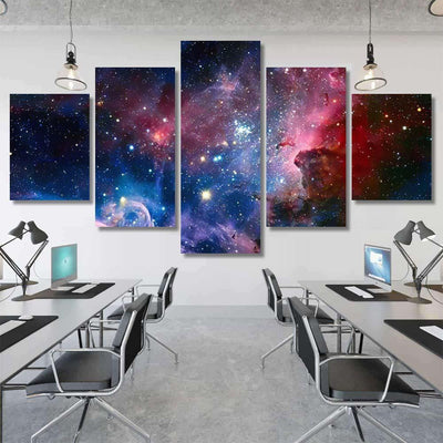 Image Carina Nebula Infrared Light Elements 1 Galaxy Sky and Space Multi Piece Panel Canvas Home Decor Housewarming Gift Ideas Poster Canvas Gallery Prints