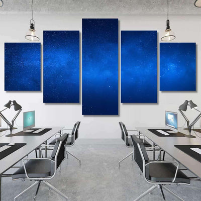 Stars Galaxies Views Night Sky Galaxy Sky and Space Multi Piece Panel Canvas Home Decor Housewarming Gift Ideas Poster Canvas Gallery Prints