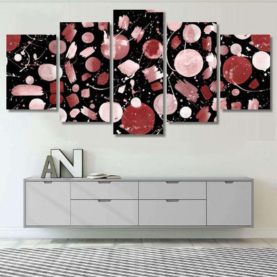 Hand Abstract Watercolor Galaxy Planets 10 Galaxy Sky and Space Multi Piece Panel Canvas Home Decor Housewarming Gift Ideas Poster Canvas Gallery Prints