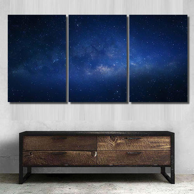 Milky Way Galaxy Stars Space Dust 15 1 Galaxy Sky and Space Multi Piece Panel Canvas Home Decor Housewarming Gift Ideas Poster Canvas Gallery Prints