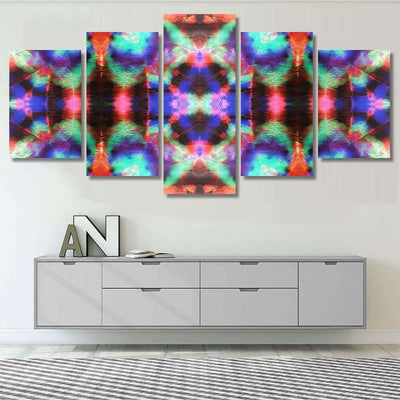 Luminescent Mirror Tone Vintage Old Texture Galaxy Sky and Space Multi Piece Panel Canvas Home Decor Housewarming Gift Ideas Poster Canvas Gallery Prints