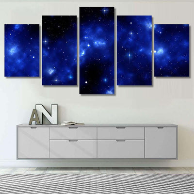 Space Galaxy Background Shining Stars Nebul A2 Galaxy Sky and Space Multi Piece Panel Canvas Home Decor Housewarming Gift Ideas Poster Canvas Gallery Prints