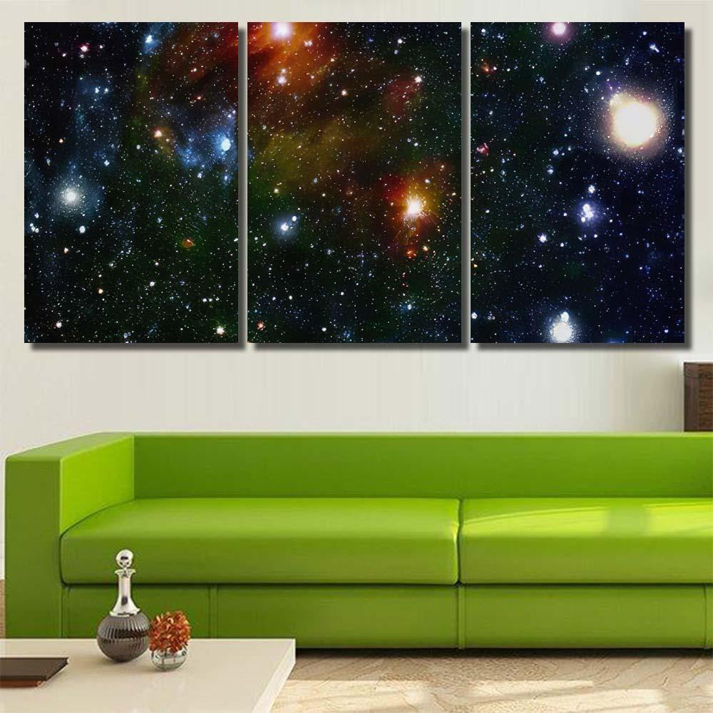 Planet Elements This Image Furnished By 1 Galaxy Sky and Space Multi Piece Panel Canvas Home Decor Housewarming Gift Ideas Poster Canvas Gallery Prints