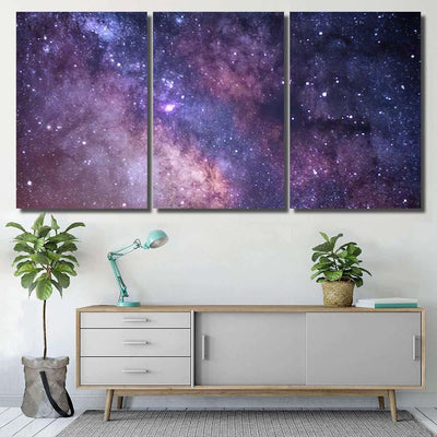 Planets Spcae Galaxy Sky and Space Multi Piece Panel Canvas Home Decor Housewarming Gift Ideas Poster Canvas Gallery Prints