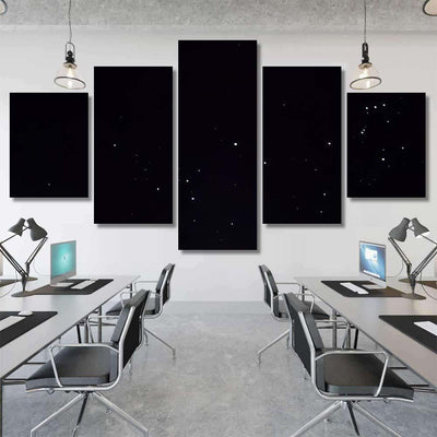 Night Sky 97 Galaxy Sky and Space Multi Piece Panel Canvas Home Decor Housewarming Gift Ideas Poster Canvas Gallery Prints