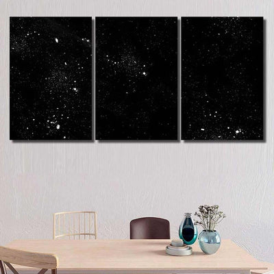 Stars Field 1 Galaxy Sky and Space Multi Piece Panel Canvas Home Decor Housewarming Gift Ideas Poster Canvas Gallery Prints