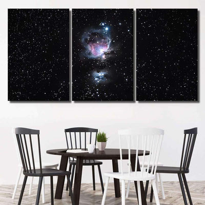 Orion Nebulq Space Galaxy Sky and Space Multi Piece Panel Canvas Home Decor Housewarming Gift Ideas Poster Canvas Gallery Prints