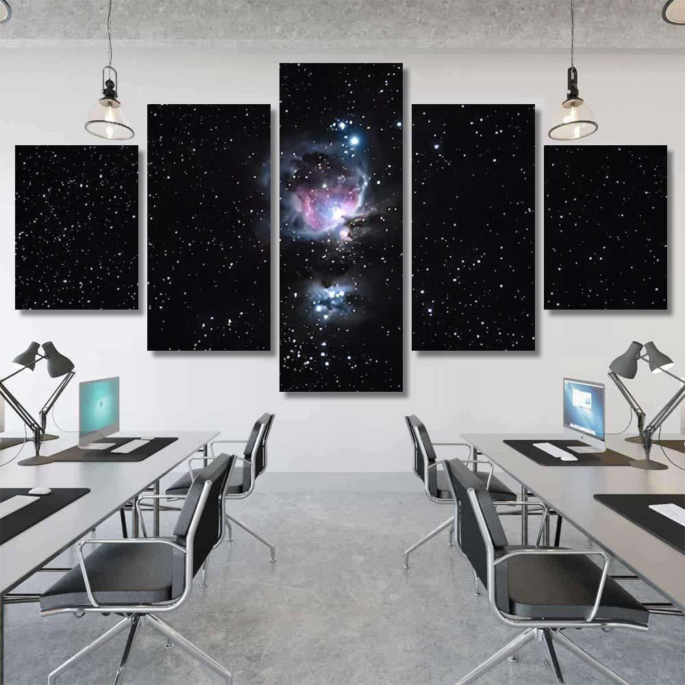 Orion Nebulq Space Galaxy Sky and Space Multi Piece Panel Canvas Home Decor Housewarming Gift Ideas Poster Canvas Gallery Prints